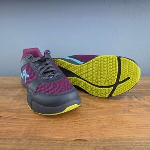 KURU Womens Quantum 2.0 Sneakers Electric Grape Blue Mesh Athletic Shoes 11.5 W